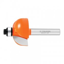 Broca para router, bocel cuarto, 1-1/8? con balero