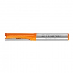 Broca para router, recta 2 filos, 1/4?, mediana