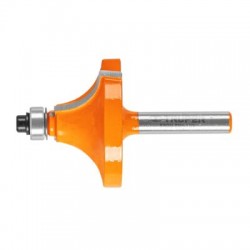Broca para router, redondeado con moldura, 1-1/2? con balero