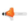 Broca para router, redondeado con moldura, 1-1/4? con balero