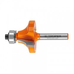 Broca para router, redondeado, 1-1/4? con balero