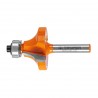 Broca para router, redondeado, 1-1/4? con balero