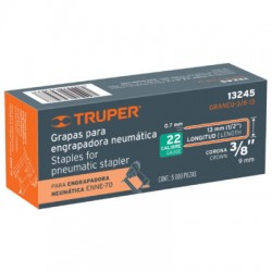 Caja con 5000 grapas corona 3/8? calibre 22, 13mm p/ENNE-70