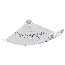 Calibrador de válvulas, 12 hojas