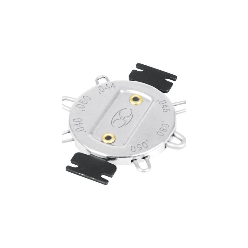 Calibrador para separación de bujías