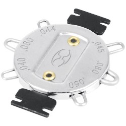 Calibrador para separación de bujías