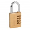 Candado de latón, 40mm de combinación
