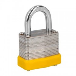 Candado laminado, 30mm, gancho corto, blister