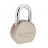 Candado redondo, 65mm, gancho corto, llave tetra