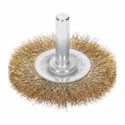 Carda circular 2? alambre fino para taladro