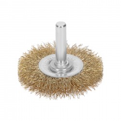 Carda circular 2? alambre grueso para taladro