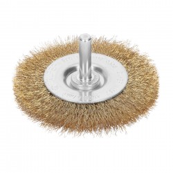 Carda circular 3? alambre fino para taladro