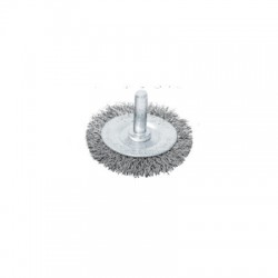 Carda circular 3? alambre grueso para taladro