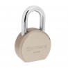 Candado redondo, 65mm, gancho corto, llave tetra