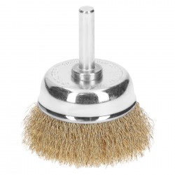 Carda de copa 1-3/4? alambre fino para taladro