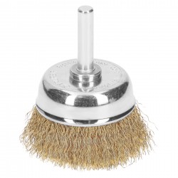 Carda de copa 1-3/4? alambre grueso para taladro