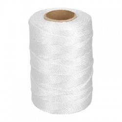 Carrete con 165 m de hilo para albañil blanco