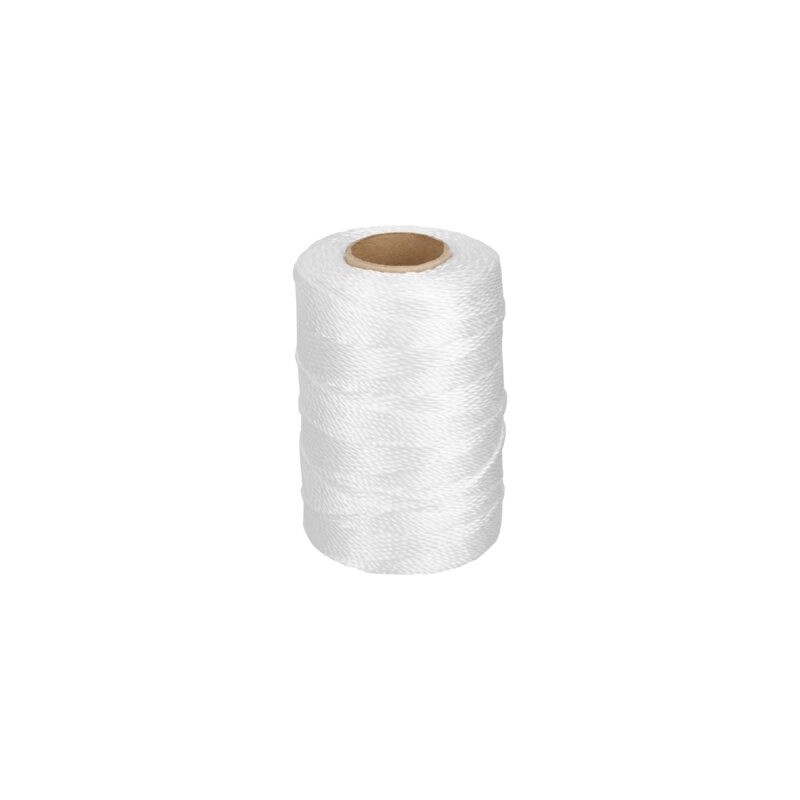 Carrete con 165 m de hilo para albañil blanco