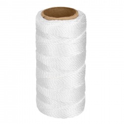 Carrete con 65 m de hilo para albañil blanco