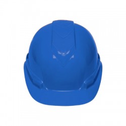 Casco de seguridad, ajuste de matraca, azul