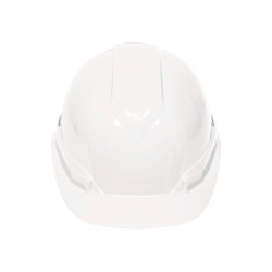 Casco de seguridad, ajuste de matraca, blanco