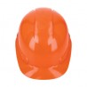 Casco de seguridad, ajuste de matraca, naranja