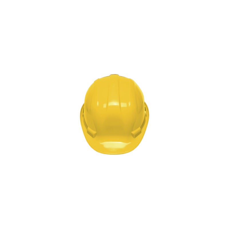 Casco de seguridad, color amarillo