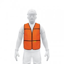 Chaleco de seguridad, uso de día, naranja
