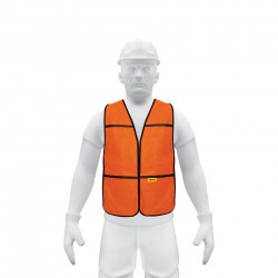 Chaleco de seguridad, uso de día, naranja