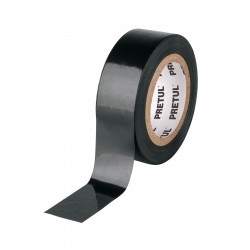 Cinta de aislar de 9 m x 19 mm, negra