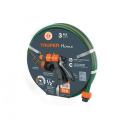 Combo manguera MAN-15X1/2RE y pistola de riego PR-401