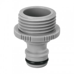 Conector 3/4? rápido macho de ABS, sistema click