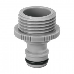 Conector 3/4? rápido macho de ABS, sistema click