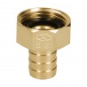 Conector 5/8? hembra de latón sólido para manguera