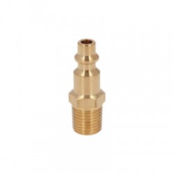 Conector rápido de latón, macho, cuerda 1/4? NPT