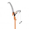 Cortador de ramas altas mango telescópico 3.6 m fibra vidrio