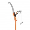 Cortador de ramas altas mango telescópico 3.6 m fibra vidrio