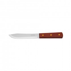 Cuchillo cebollero, mango madera, 6?