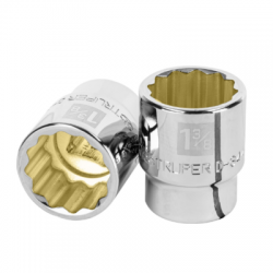 Dado de 1-3/8?, 12 puntas, cuadro 3/4?