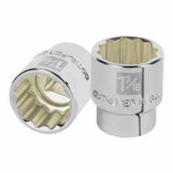 Dado de 1-7/16?, 12 puntas, cuadro 3/4?