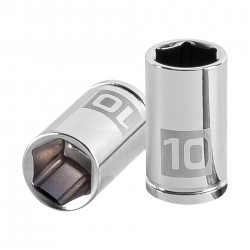 Dado de 10 mm, 6 puntas, cuadro 1/4?