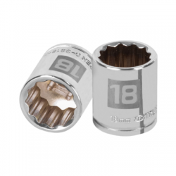 Dado de 18 mm, 12 puntas, cuadro 3/8?