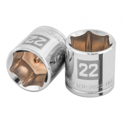 Dado de 22 mm, 6 puntas, cuadro 3/8?