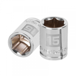 Dado de 15 mm, 6 puntas, cuadro 3/8?