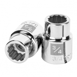 Dado de 3/4?, 12 puntas, cuadro 3/4?