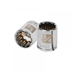 Dado de 3/4?, 12 puntas, cuadro 3/8?