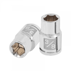 Dado de 3/8?, 6 puntas, cuadro 3/8?