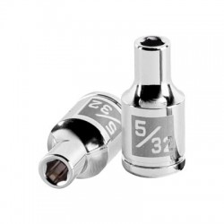 Dado de 5/32?, 6 puntas, cuadro 1/4?