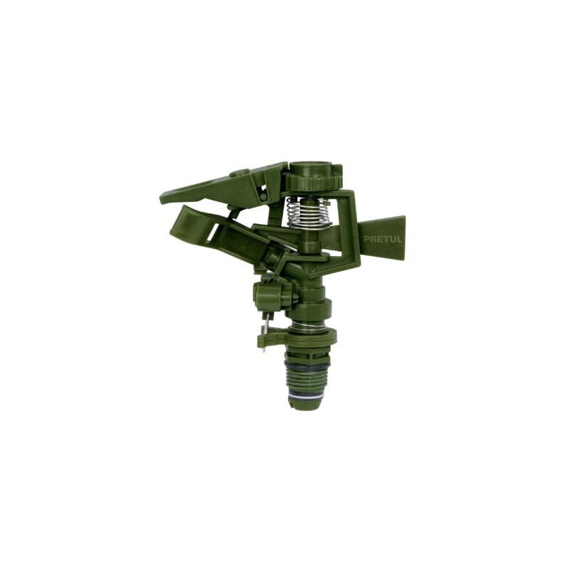 Aspersor verde, plástico