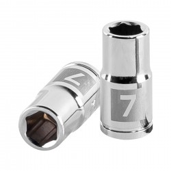 Dado de 7 mm, 6 puntas, cuadro 1/4?